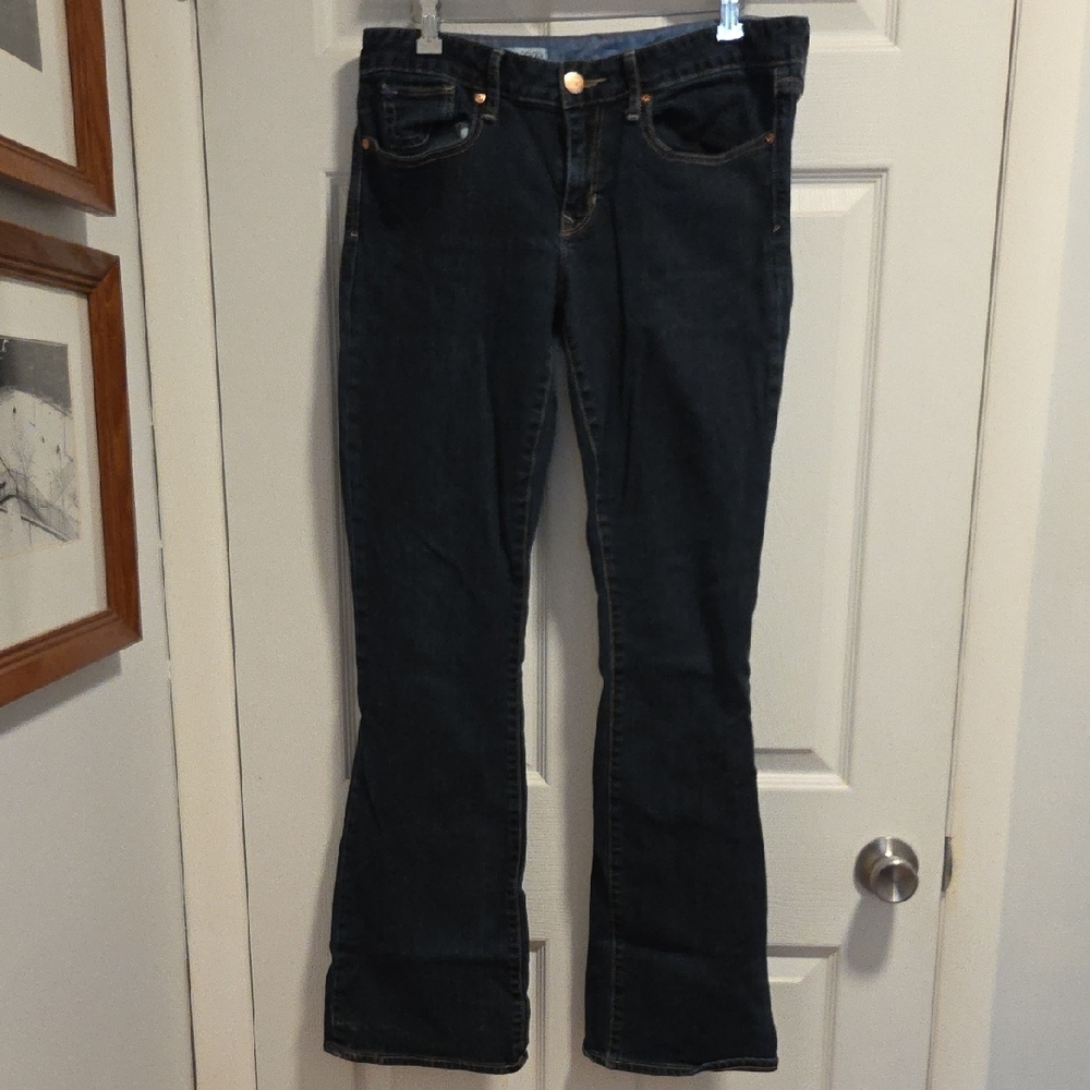Gap 30/10r Flare Dark Denim Jeans
